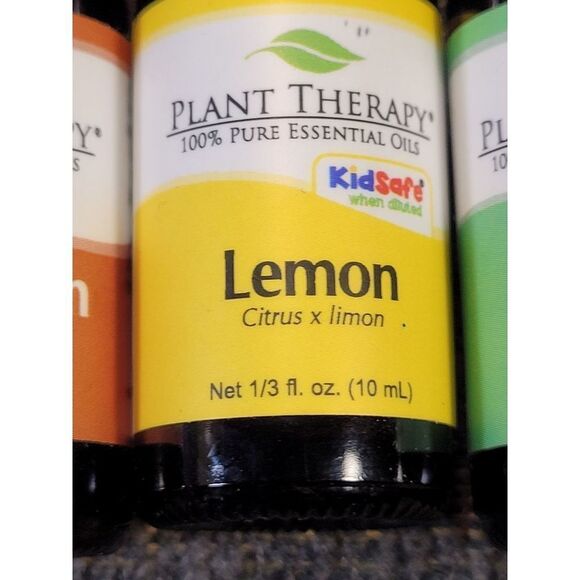 Plant Therapy Cinnamon,  Lemon, Rosemary Essential Oils- Set of 3- NIB - Picture 4 of 5